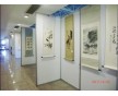 八棱柱展板，標(biāo)準(zhǔn)展覽展板，國畫展覽用PVC貼面展架