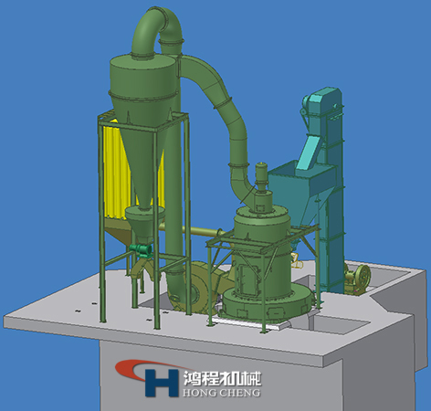 桂林鴻程出售新型磨粉機高效環(huán)保磨粉機 HCQ系列磨粉機