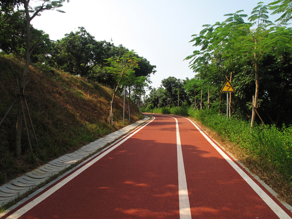 綠道材料，綠道施工，綠道路面，綠道